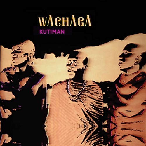 CD cover for Kutiman’s “Wachaga” featuring blurred faces in tribal dress.