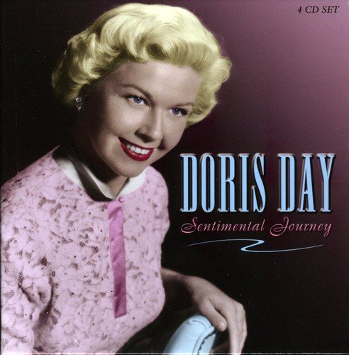 "Doris Day's 'Sentimental Journey' CD cover featuring a vintage portrait of Doris Day."