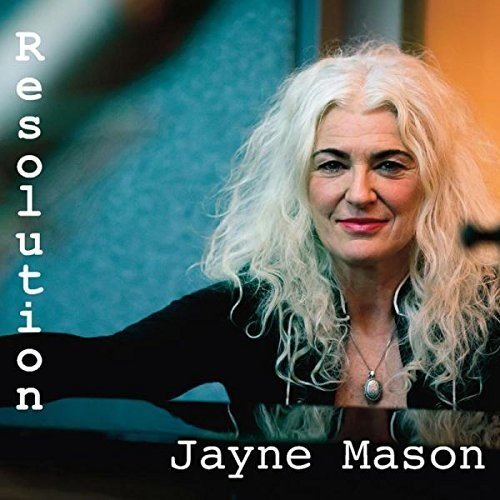 "Album cover featuring Jayne Mason, a woman with long, curly white hair."