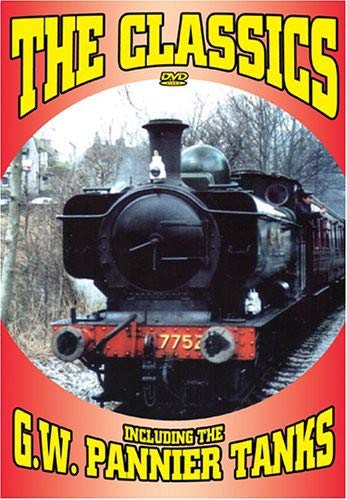 DVD cover featuring a black steam locomotive with the number 7752.