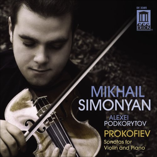 CD cover featuring a man playing violin with text overlay.