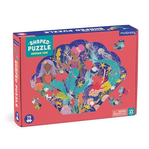 Galison Mudpuppy 9780735376472 Mermaid Cove Jigsaw Puzzle, Multicoloured