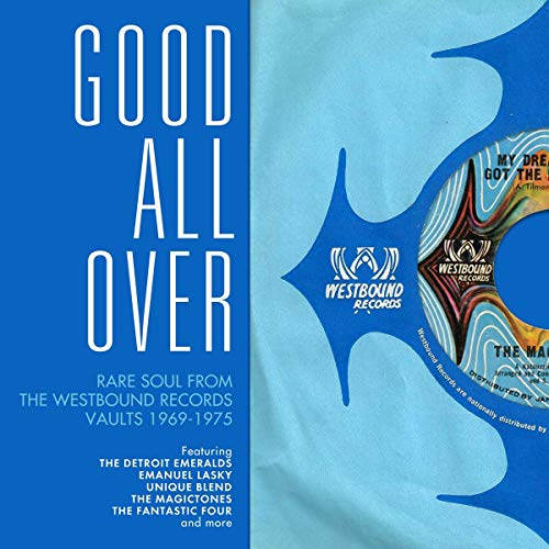 CD cover for "Good All Over," a soul music compilation, 1969-1975.