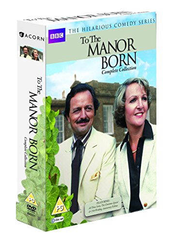 DVD box set featuring a man and woman in front of a manor house.