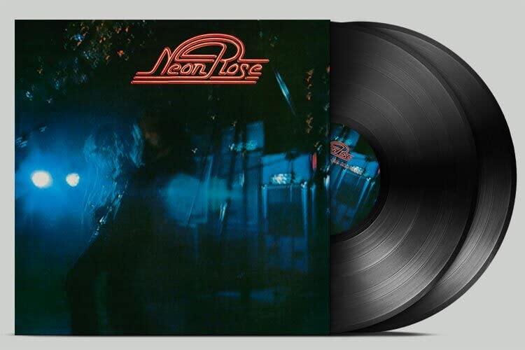 Neon Rose vinyl record with dark, blurred cityscape album art.
