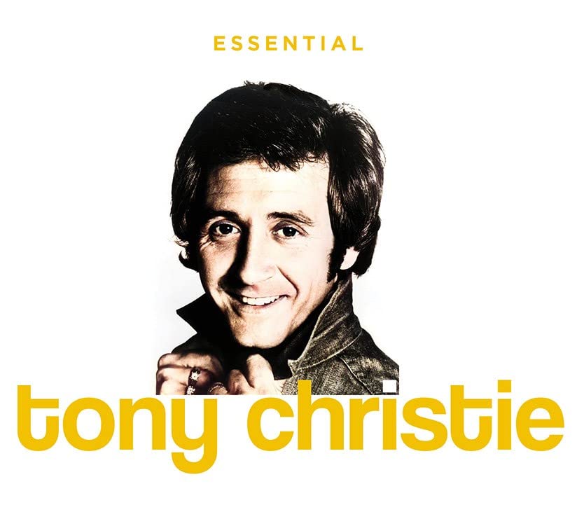 CD cover featuring portrait of Tony Christie with yellow text.