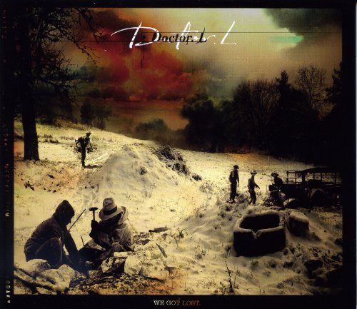 CD cover for Doctor L - We Got Lost, showing figures in a snowy landscape.
