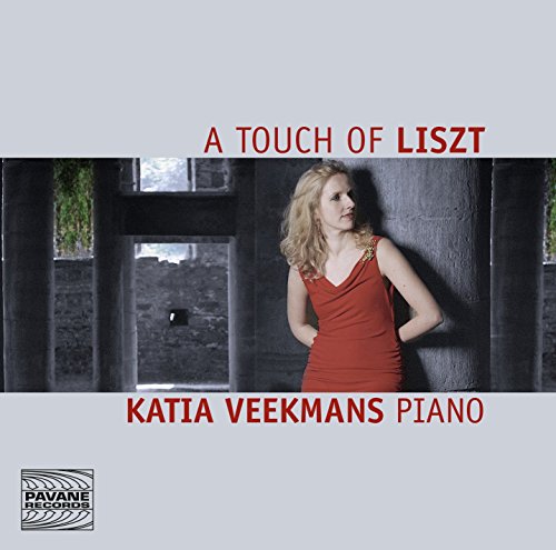 Album cover with blonde woman in red dress, against a stone wall background.