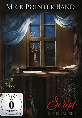 DVD cover: window scene, musical instruments, and spiderweb illustration.