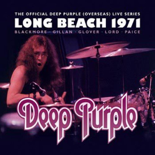 Deep Purple live album vinyl record, Long Beach 1971 concert recording.