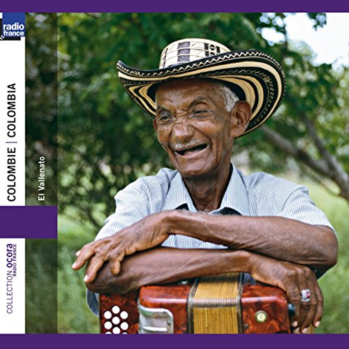 CD cover featuring a smiling older man with a vallenato accordion.