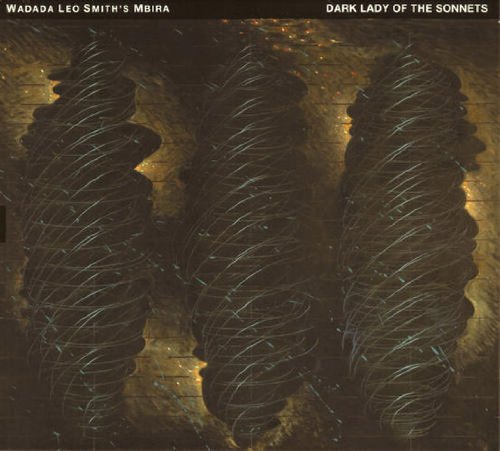 CD cover for Wadada Leo Smith’s Mbira, featuring abstract dark shapes.