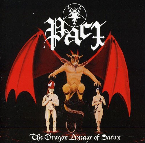 Album cover with red-winged demon and two nude figures, against a black background.