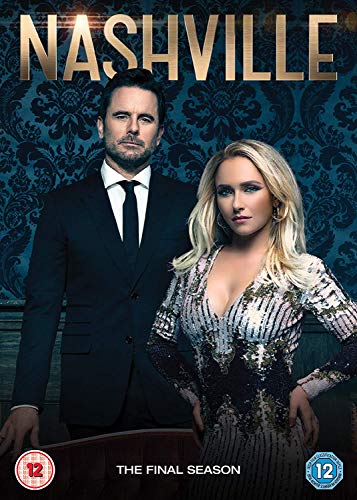 DVD cover for Nashville Season 6 featuring a man in a suit and woman.