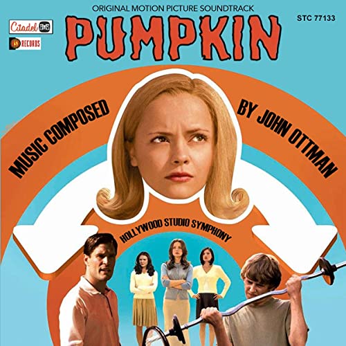 CD cover for "Pumpkin" soundtrack by John Ottman, featuring a woman's portrait.