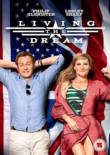 DVD cover featuring a man and woman posing in front of an American flag.