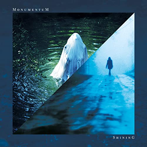 Split EP cover with ghostly figures in water and a blue gradient.