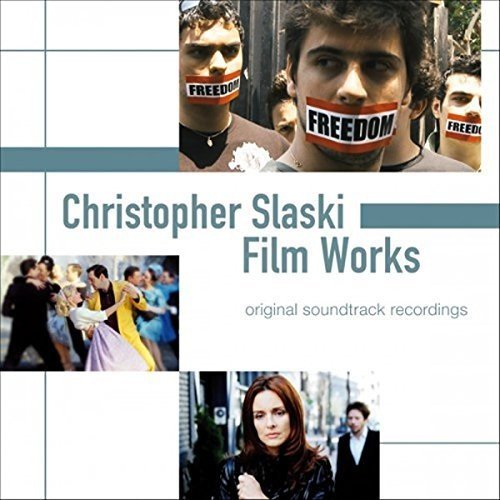 "Album cover with grid pattern, images of people, and 'FREEDOM' tape over mouths."