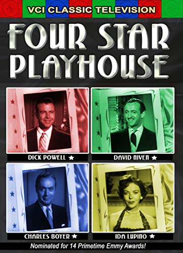 DVD cover for "Four Star Playhouse" featuring four black and white portraits.