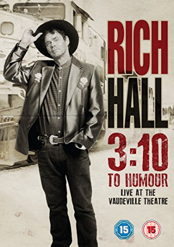DVD cover featuring Rich Hall in a cowboy hat and leather jacket.