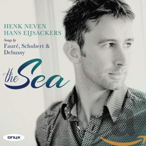 CD cover featuring portrait of Henk Neven, with text “The Sea”.