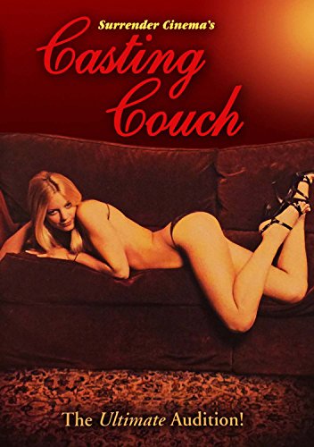 DVD cover for "Casting Couch" featuring a woman reclining on a couch.