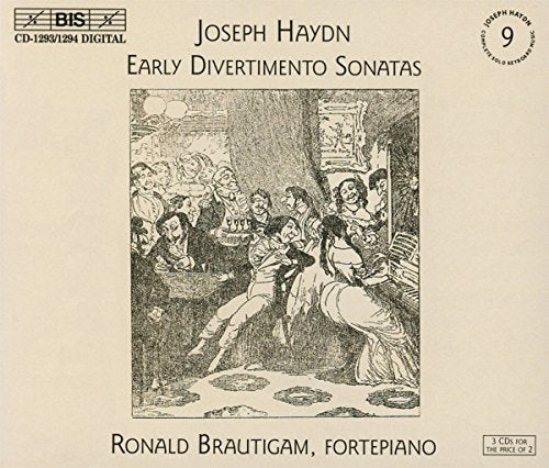 CD cover: sketch of 18th-century musicians and a woman at a fortepiano.