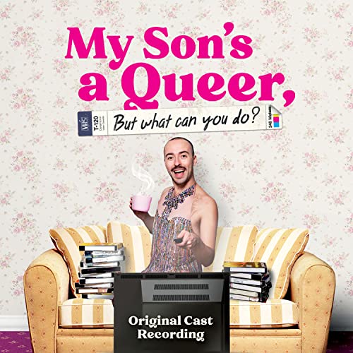 CD cover for "My Son's a Queer" featuring a man on a yellow couch.
