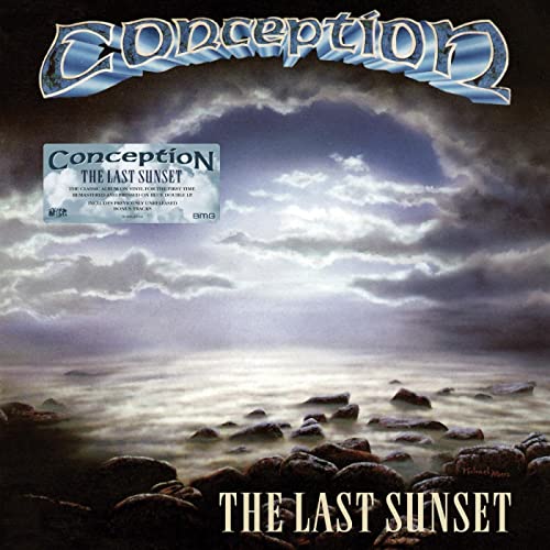 Conception album cover: stormy seascape with band logo and title text.