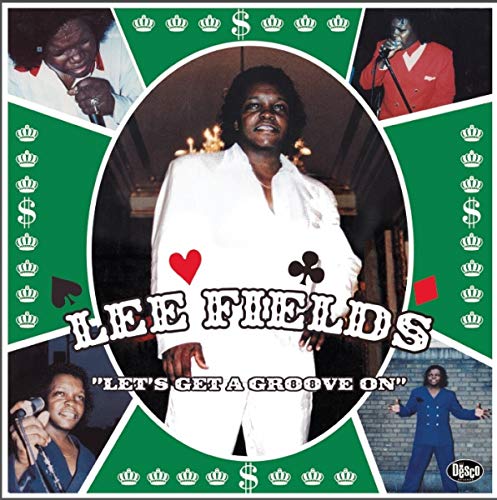Lee Fields album cover, featuring a portrait within a green and black frame.