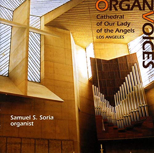 CD cover featuring an organ inside the Cathedral of Our Lady of the Angels.