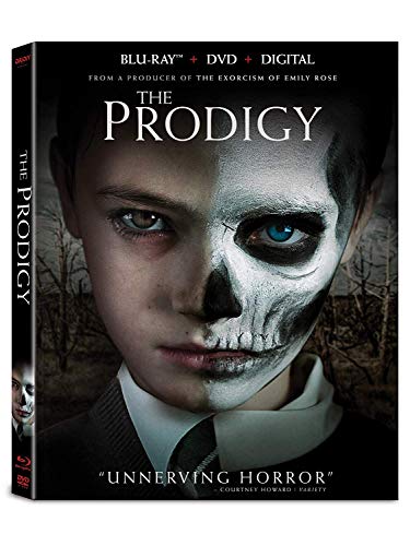 DVD cover art showing a boy with half his face appearing as a skull.