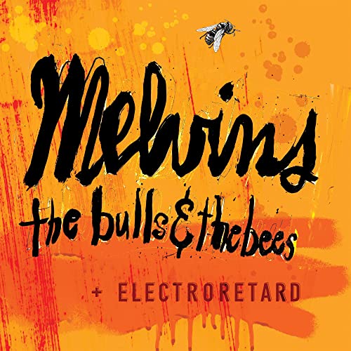 Album cover for Melvins’ “The Bulls & The Bees” with bee illustration.