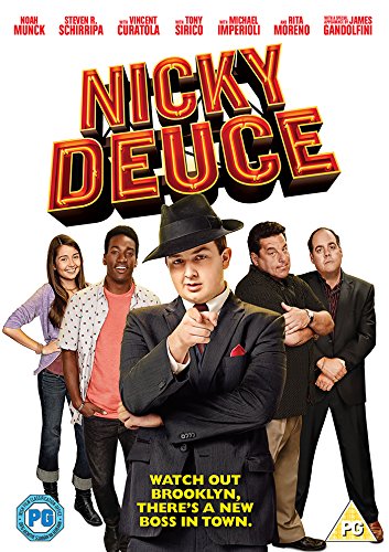 DVD cover art for Nicky Deuce featuring five actors and neon-style title text.