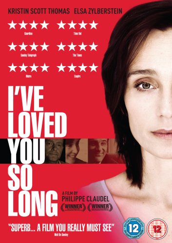 DVD cover for “I’ve Loved You So Long” featuring Kristin Scott Thomas.