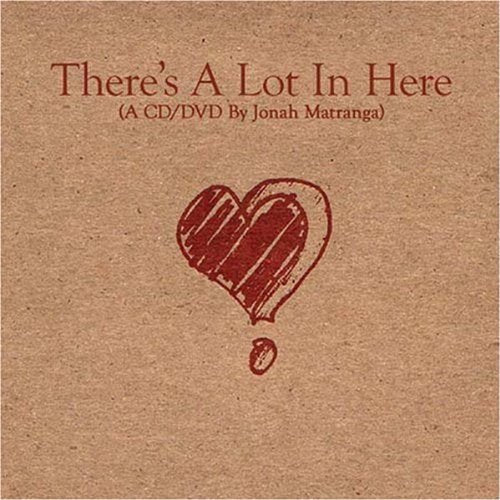 CD case for Jonah Matranga’s “There’s A Lot In Here” with a red heart.