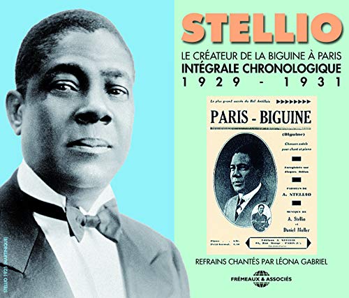CD cover for Stellio's 1929-1931 recordings, featuring his portrait.