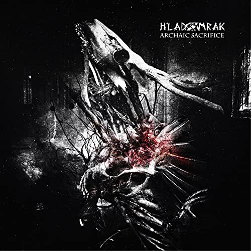 CD cover: animal skull with branches, dark and textured imagery.