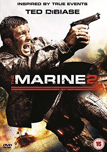 DVD cover for "The Marine 2" featuring a man in combat gear holding a gun.