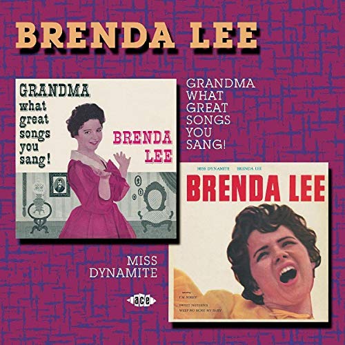 CD cover for Brenda Lee’s “Grandma What Great Songs You Sang!” album.