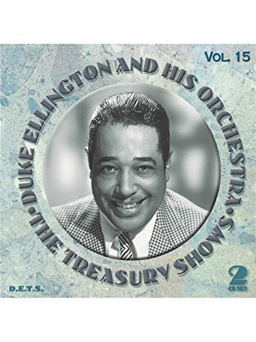 CD cover featuring a portrait of Duke Ellington and text “The Treasury Shows”.
