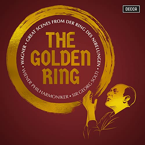 CD cover for “The Golden Ring” by Wagner, Solti, and the Vienna Philharmonic.