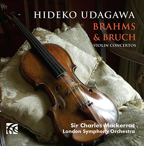 CD cover featuring a violin on a cloth with white and orange text.