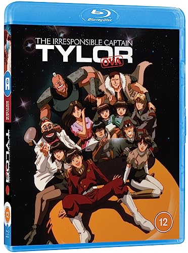 Blu-ray cover for “Irresponsible Captain Tylor” anime, featuring character art.