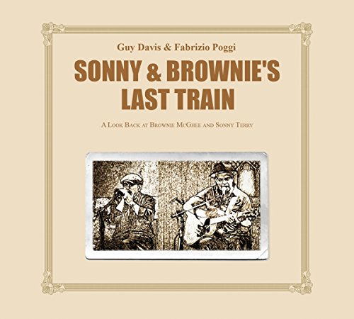 Vinyl record cover featuring a sepia-toned image of two men playing instruments.