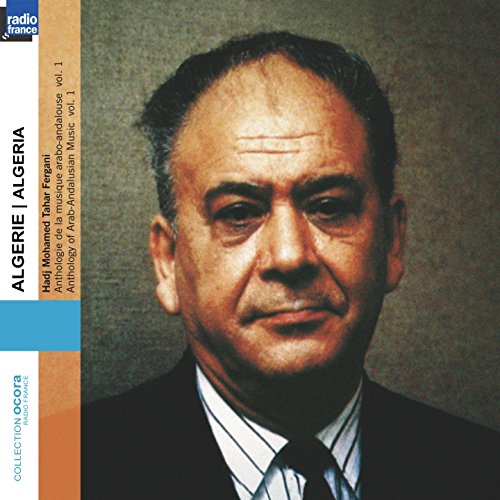 CD cover featuring a portrait of Mohamed Tahar Fergani, Algerian musician.