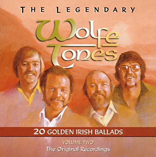 CD cover featuring The Wolfe Tones, four men’s portraits, and text.