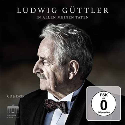 CD cover featuring a portrait of Ludwig Guttler, a gray-haired man.