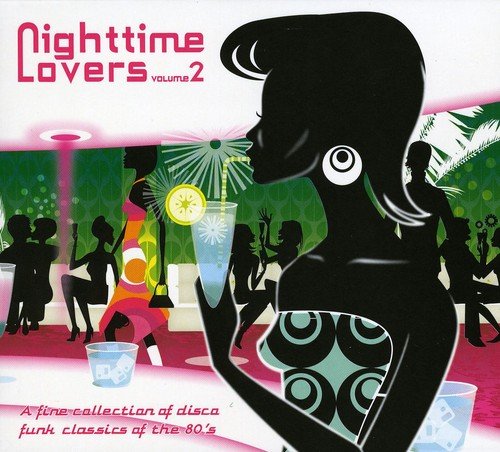 "CD cover art featuring a silhouette of a woman holding a cocktail."