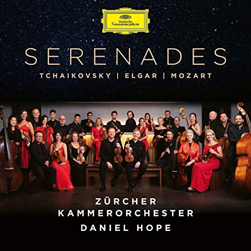 CD cover: Zürcher Kammerorchester performing with violinist Daniel Hope.